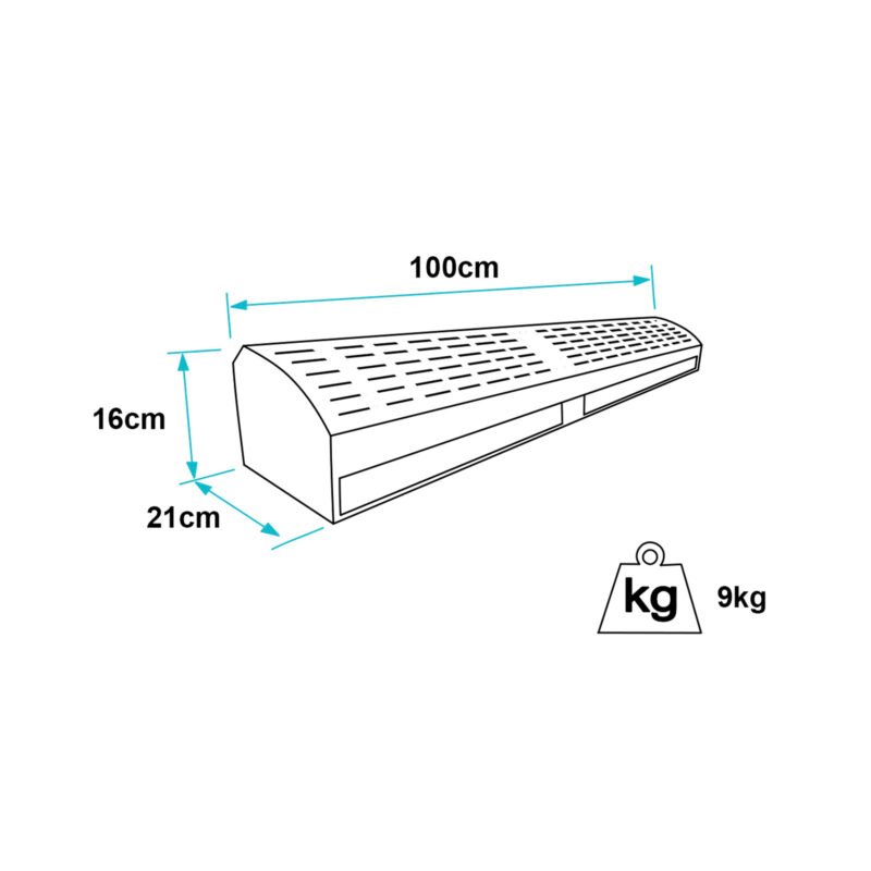 Cortina-de-ar-VEC1000C-Inox-medidas