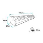 Cortina de ar VEC1000C medidas