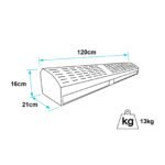 Cortina de ar VEC1200C medidas