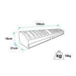 Cortina de ar VEC1500C medidas