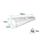 Cortina de ar VEC1600C medidas